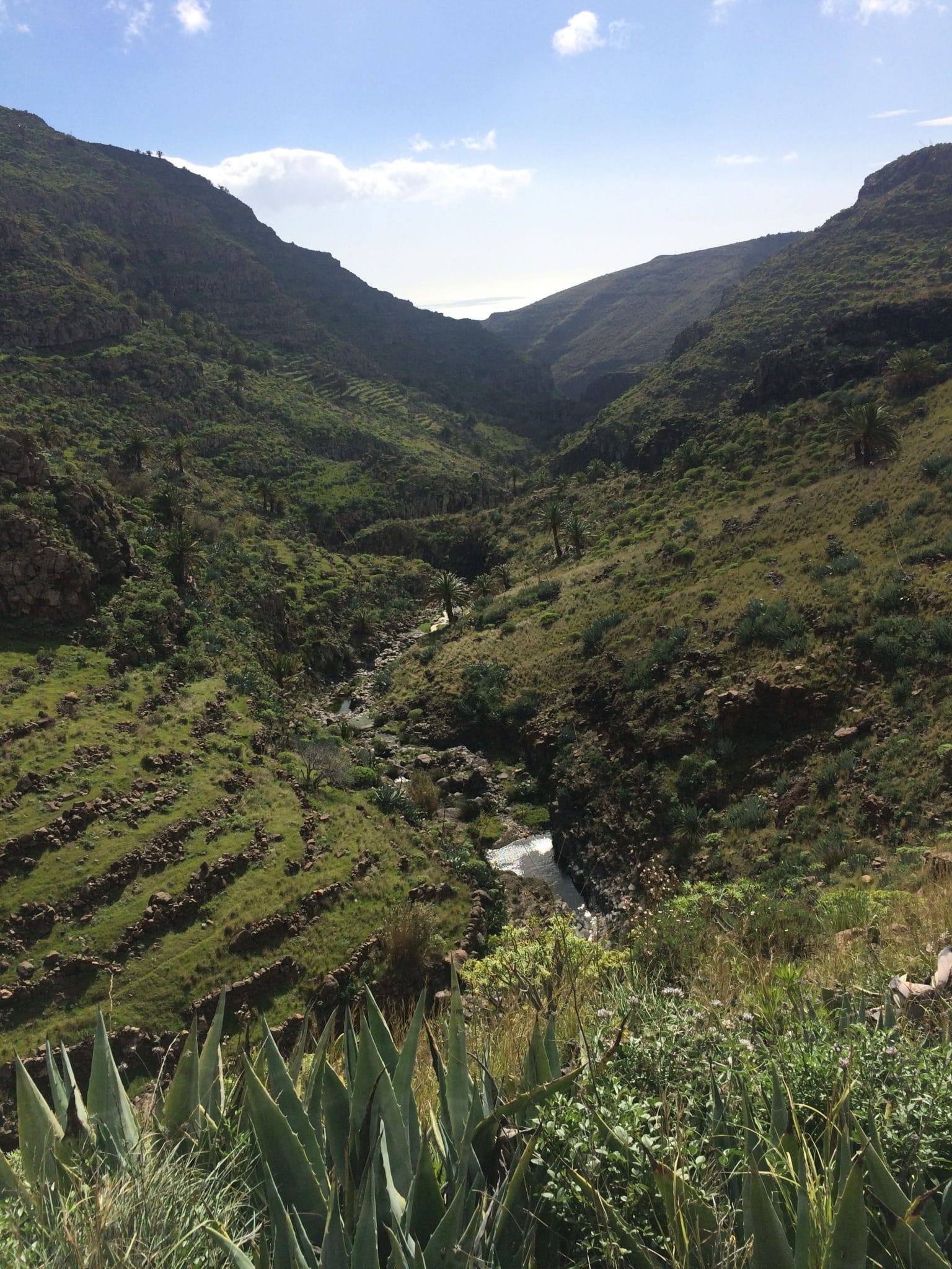 Schluchten auf La Gomera führen nur selten Wasser