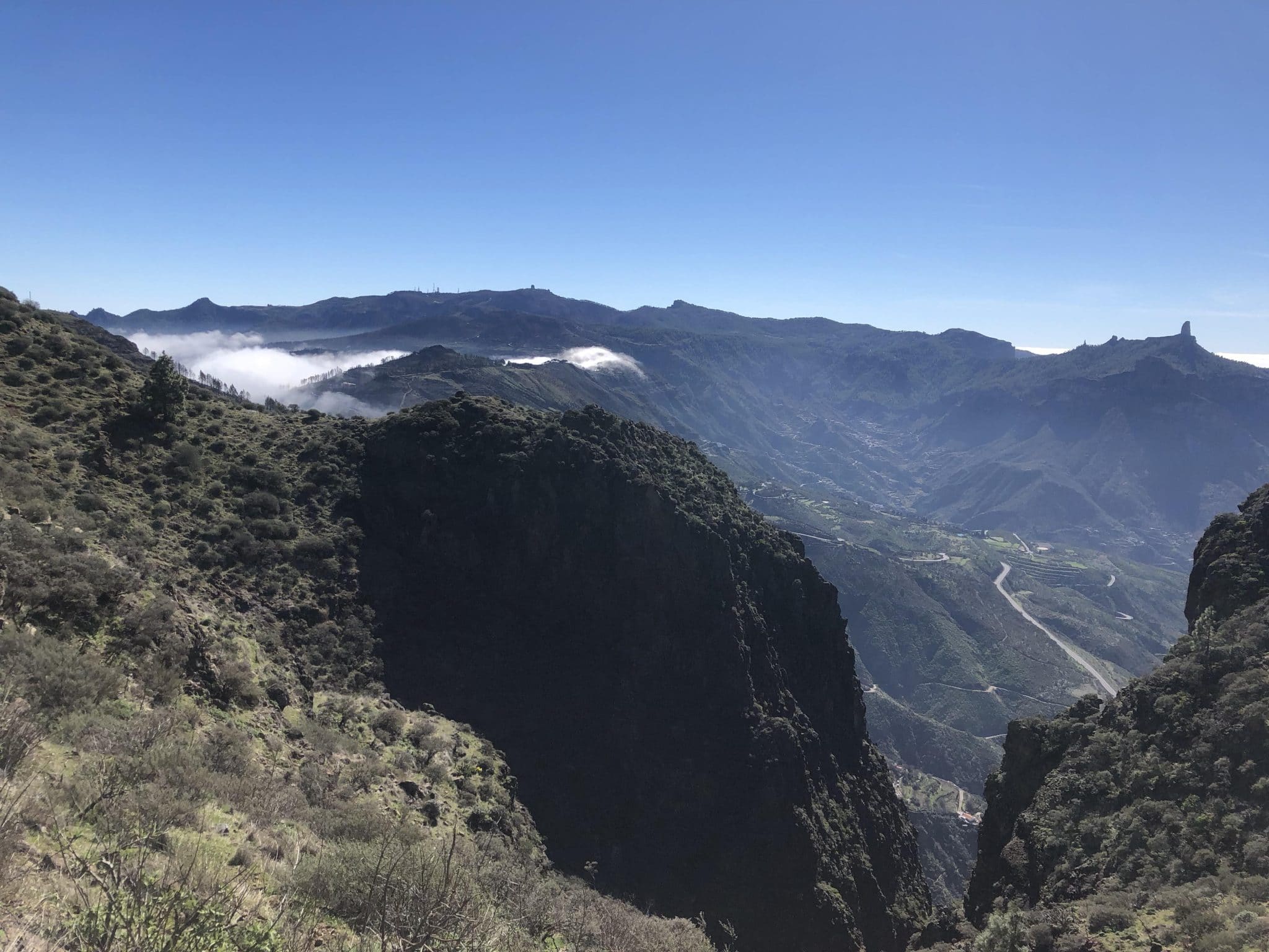 Wanderung an der Wettergrenze nach Artenara