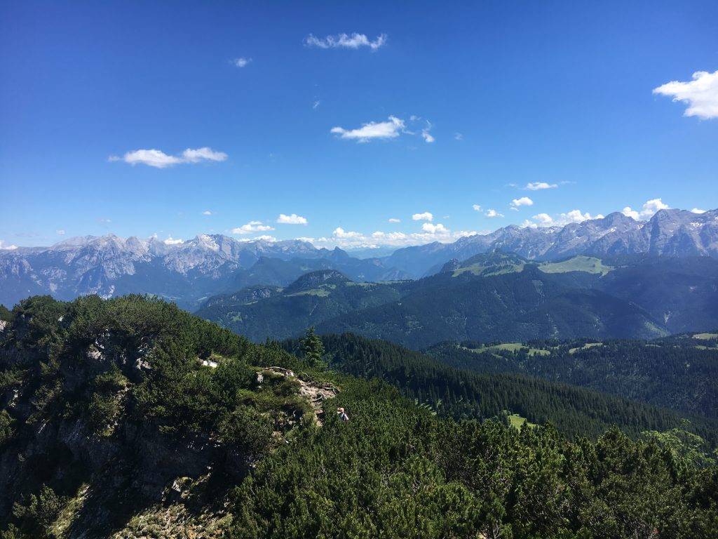 Blick vom Dürrnbachhorn auf 1776m