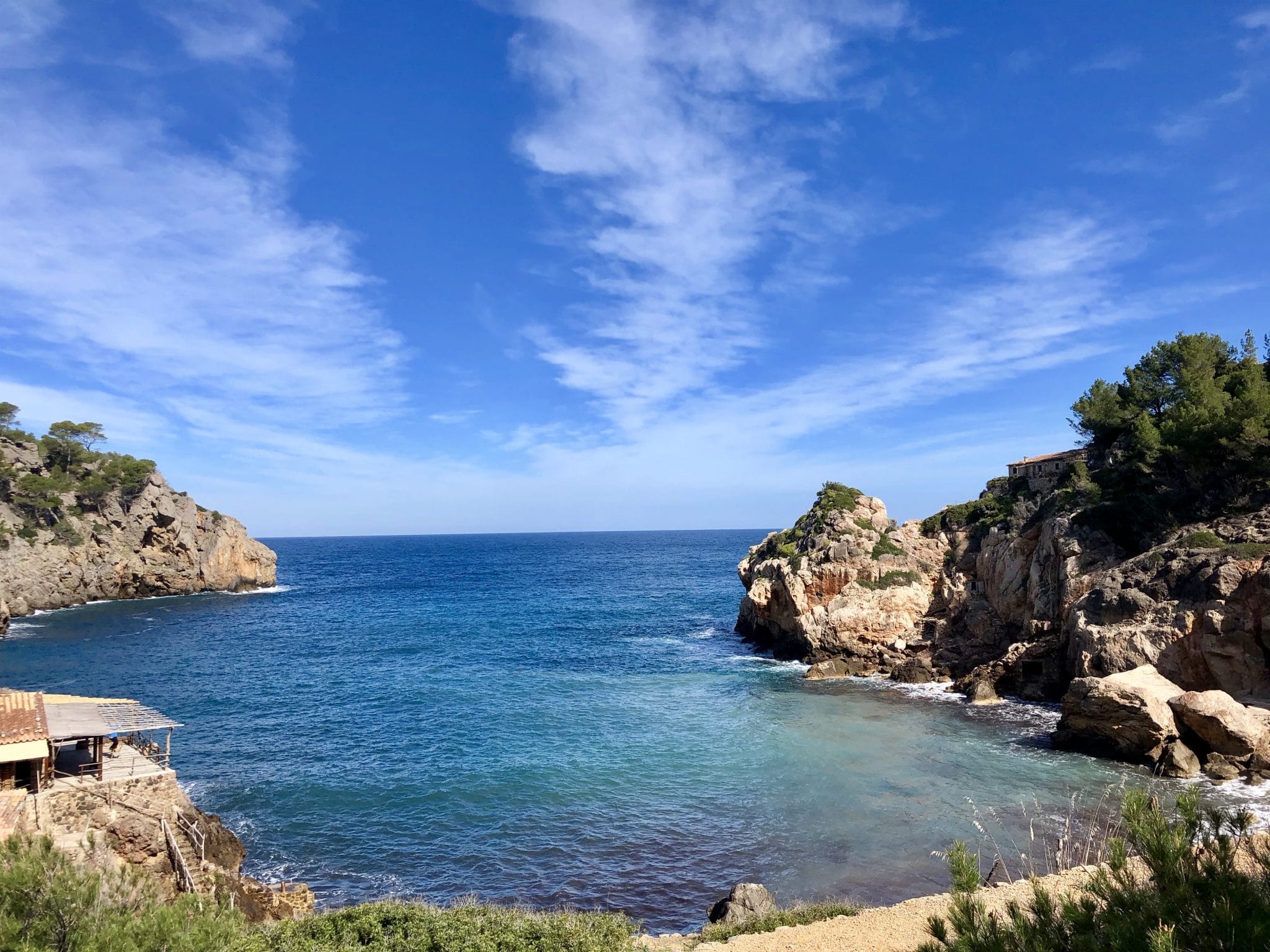 Cala de Deia auf Mallorca