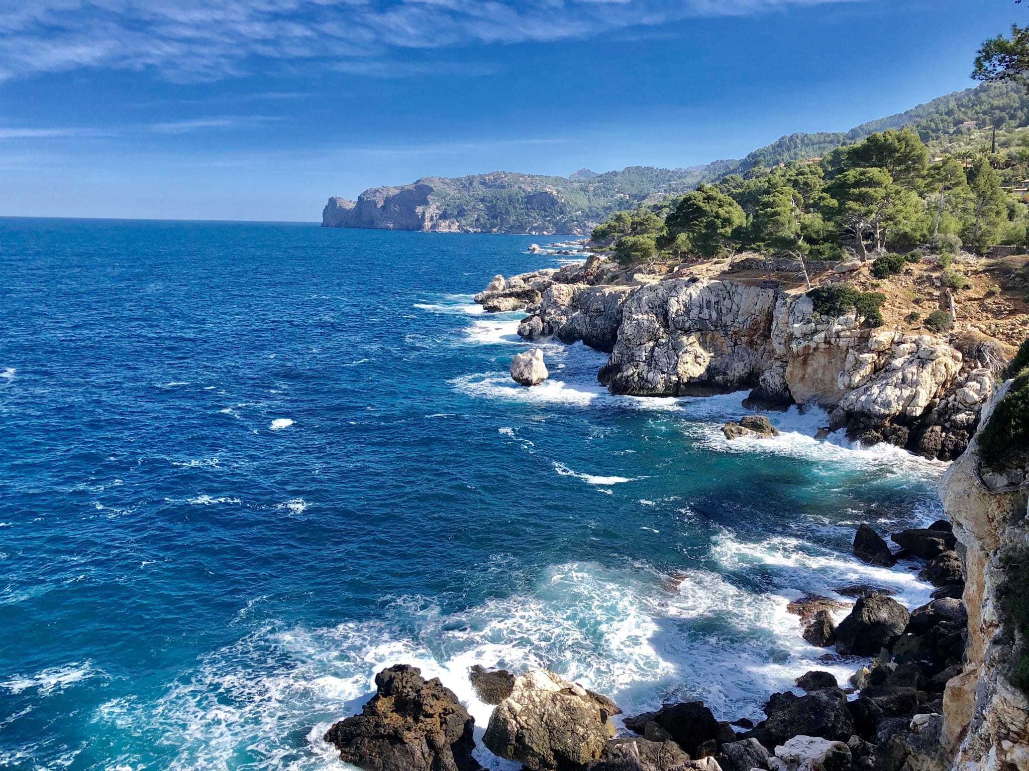 Küstenweg auf dem Weg nach Port de Soller