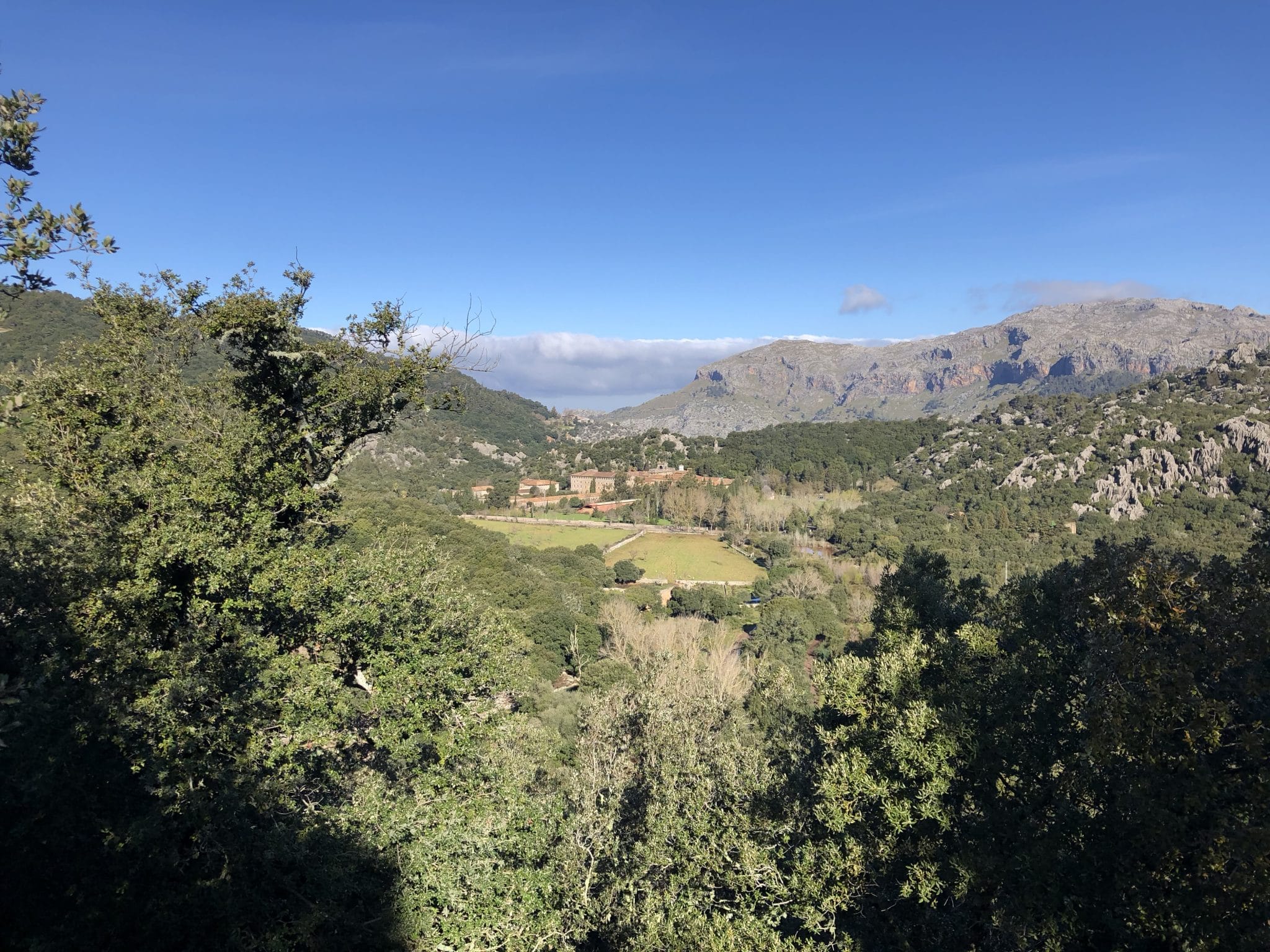 Kloster Lluc in der Serra de Tramuntana auf Mallorca