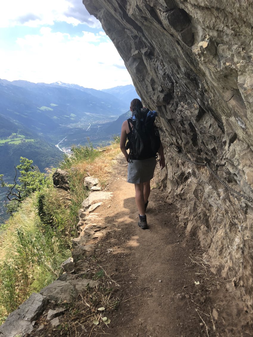 Verllauer Felsenweg Südtirol