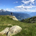Aussicht auf dem Meraner Höhenweg