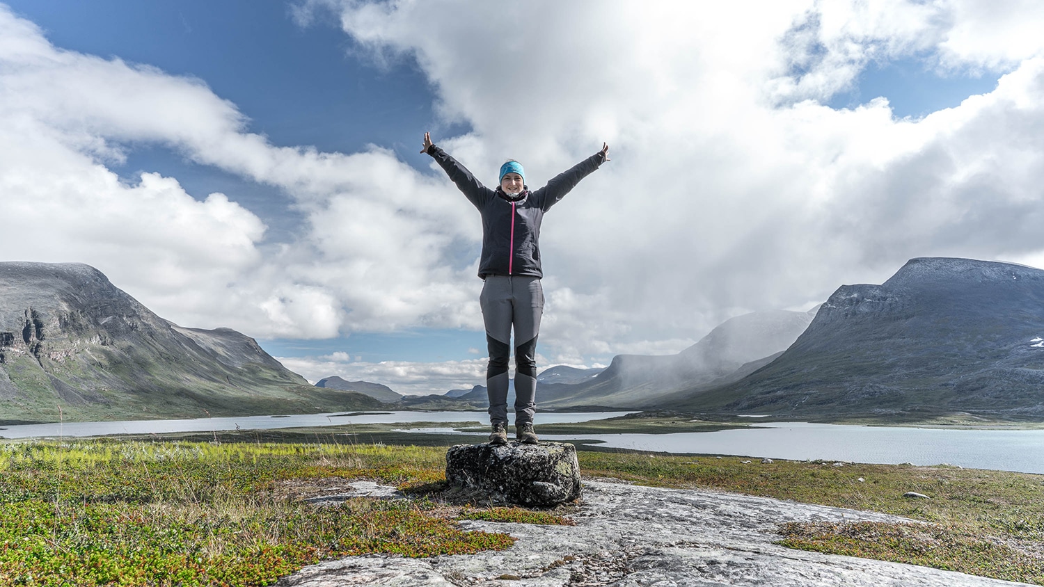 Trekking auf dem Kungsleden