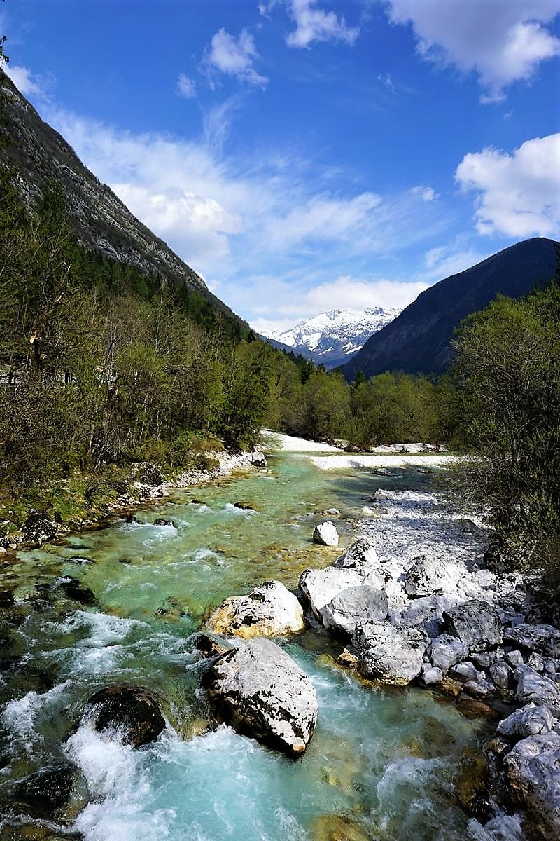 Soca in Slowenien auf dem AAT