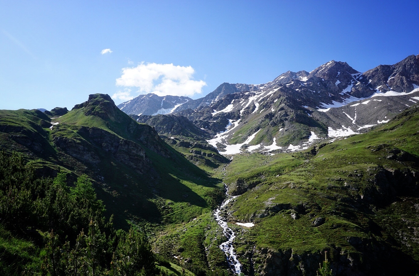 Ortler-Alpen Bergwelt am Ortler