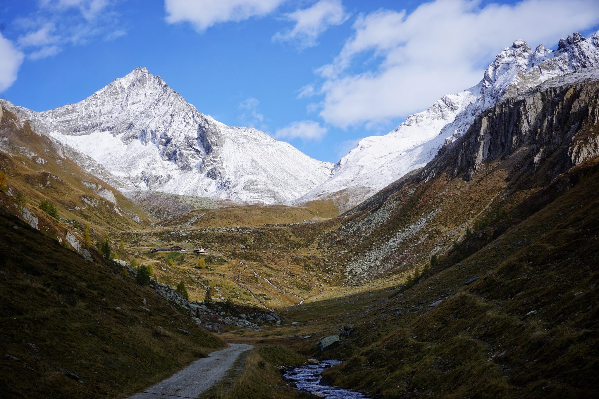 Pfunderer Berge Wandern zum Weisbruggsee