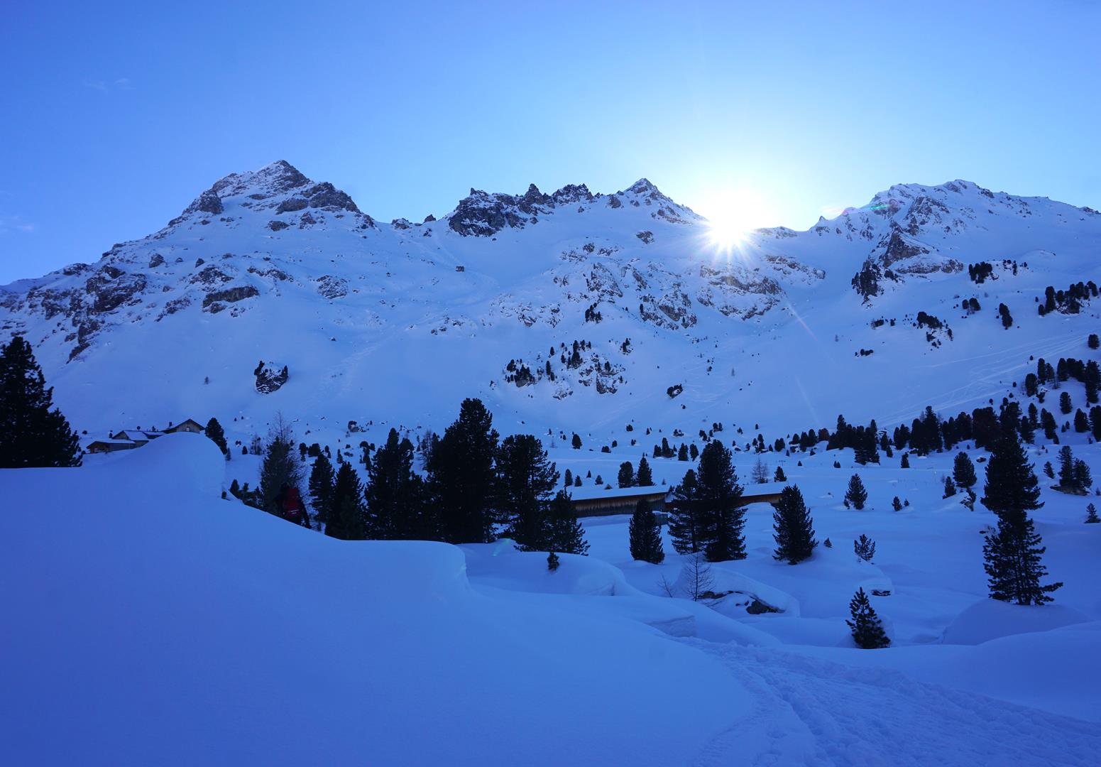 Winter Lizumer Hütte