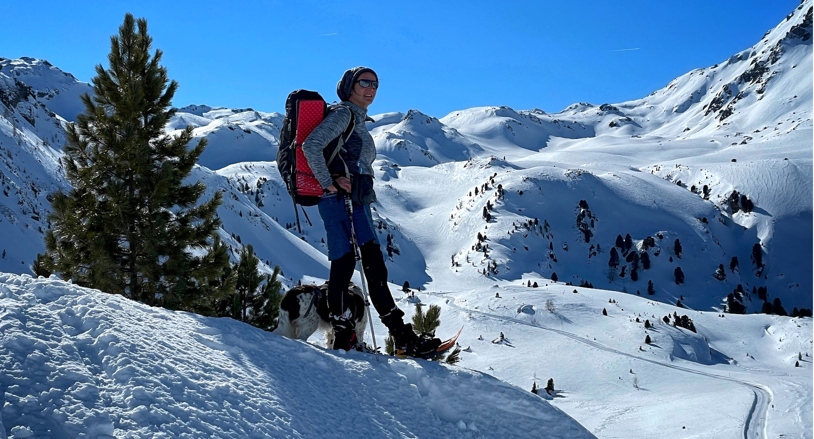 alpine Schneeschuhtour