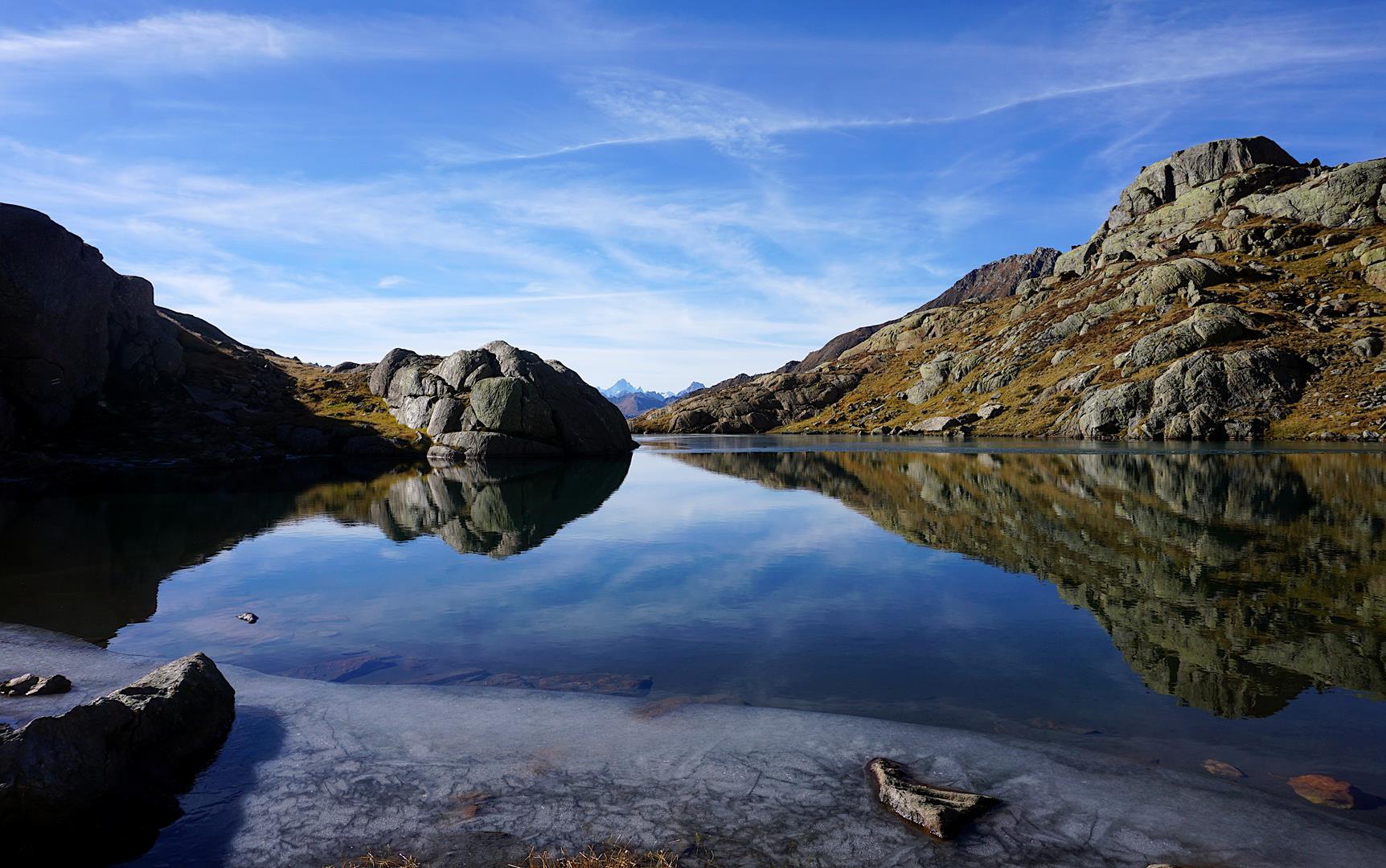 Bergsee im Tessin