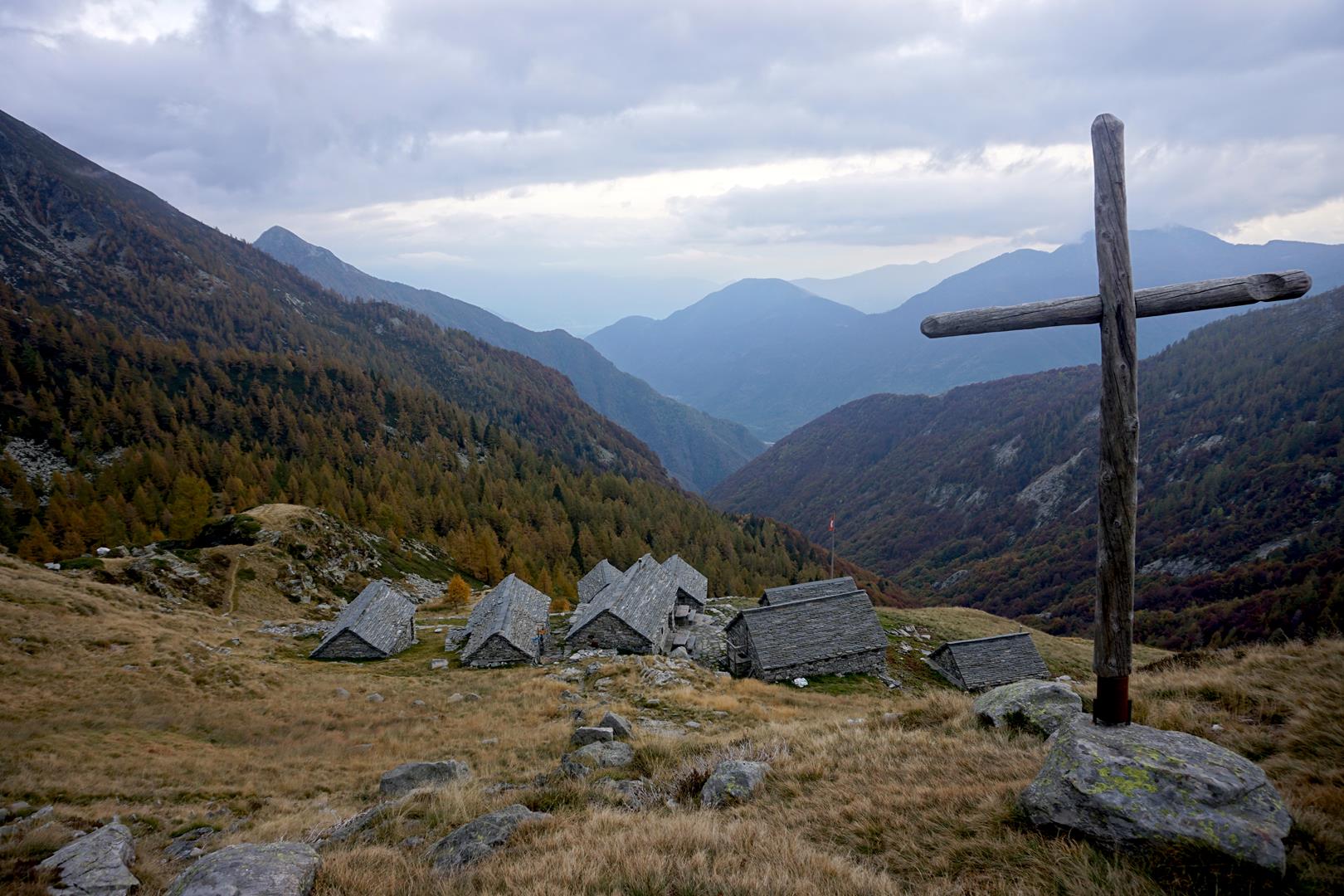 Alpe Spluga im Tessin