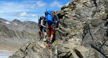 Wandern: Mit Hund in die Berge - Teil 4 Leitern, Klettersteige & Co.