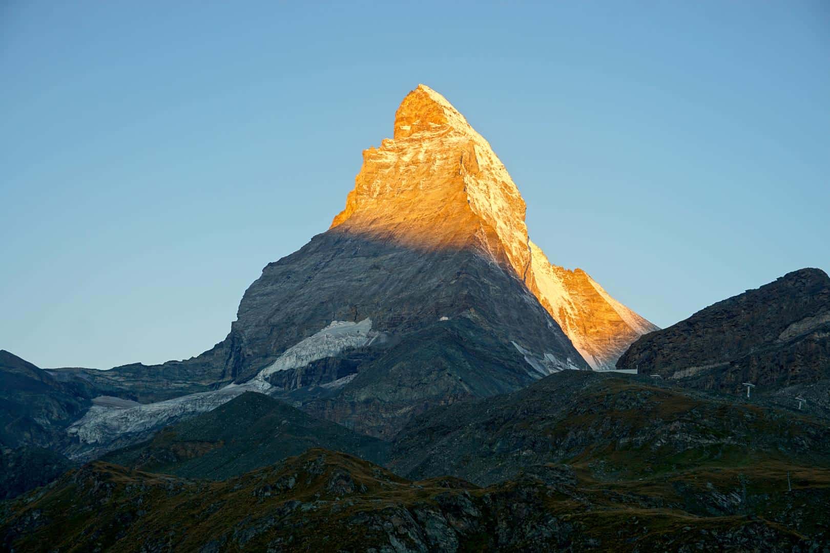 Matterhorn Alpenglühen