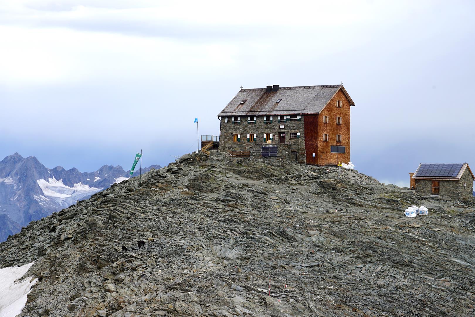 Hochstubaihütte, 3173 m 